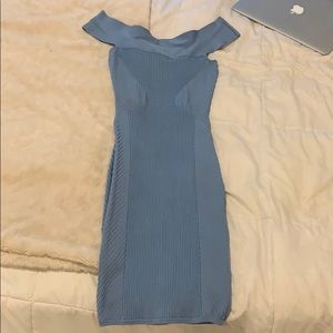 Baby Blue Midi Dress